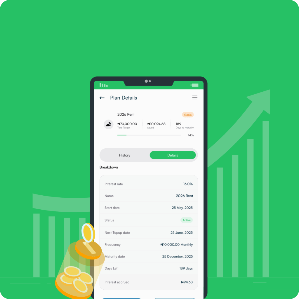 Automate your savings in Nigeria