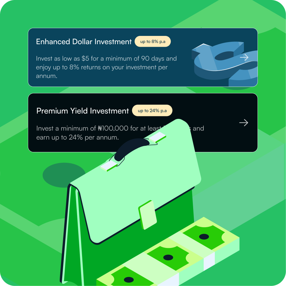 how to invest idle money in Nigeria